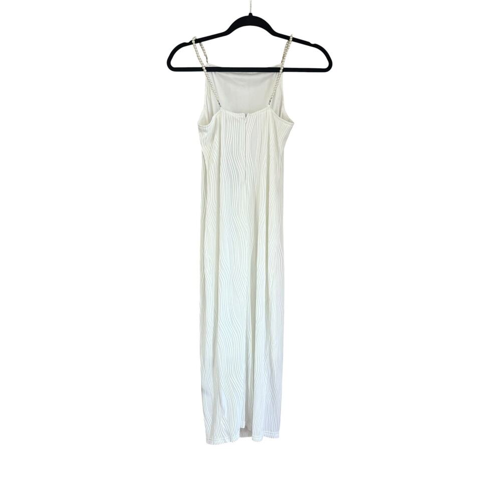 Rihoas Pear Strap Bodycon Art to Wear Bridal Midi Dress Women’s XS HOCO Dance - Picture 4 of 12